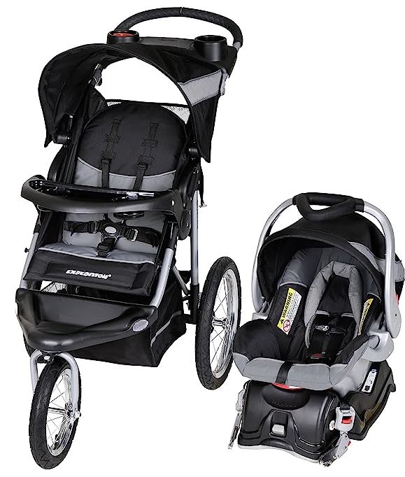 Baby Trend Expedition Jogger travel system with stroller and car seat