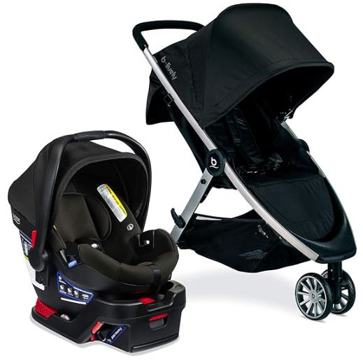 Britax B-Lively stroller and B-Safe car seat travel system