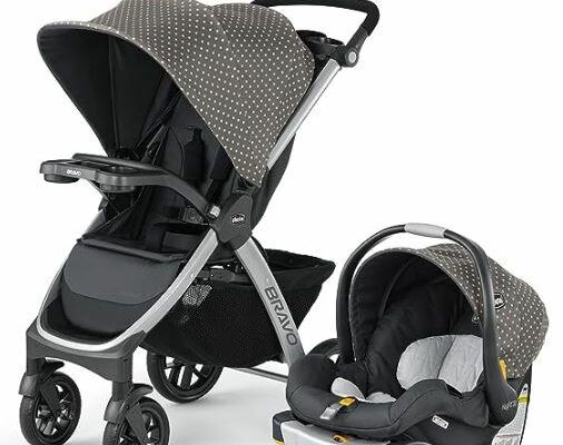Chicco Bravo 3 in 1 travel system with stroller and car seat