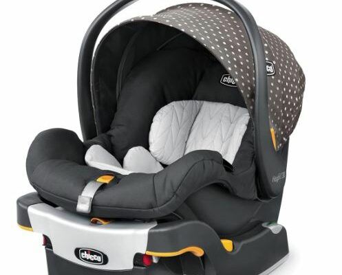 A Chicco KeyFit car seat and base
