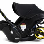 Doona combined car seat and stroller, side view