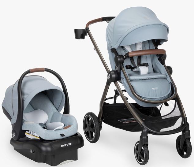 Maxi Cosi Zelia travel system including car seat and stroller