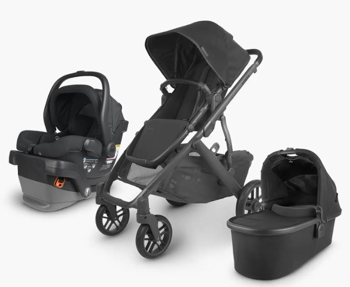 UPPAbaby Vista V2 Travel System with Mesa V2 car seat and bassinette